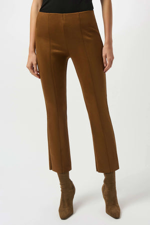 Joseph Ribkoff Scuba Suede Flared Pants