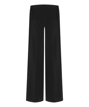 Cambio Anais Wrap Front Black Pants