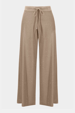 Joseph Ribkoff Sequined Sweater Knit Culotte Pants