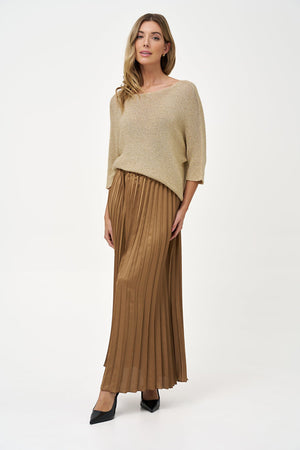 Les Importations Bolide Women's Knit Boat-Neck Sweater
