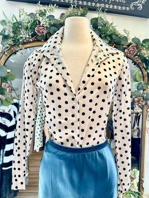 Astrid Polka Dot Blouse