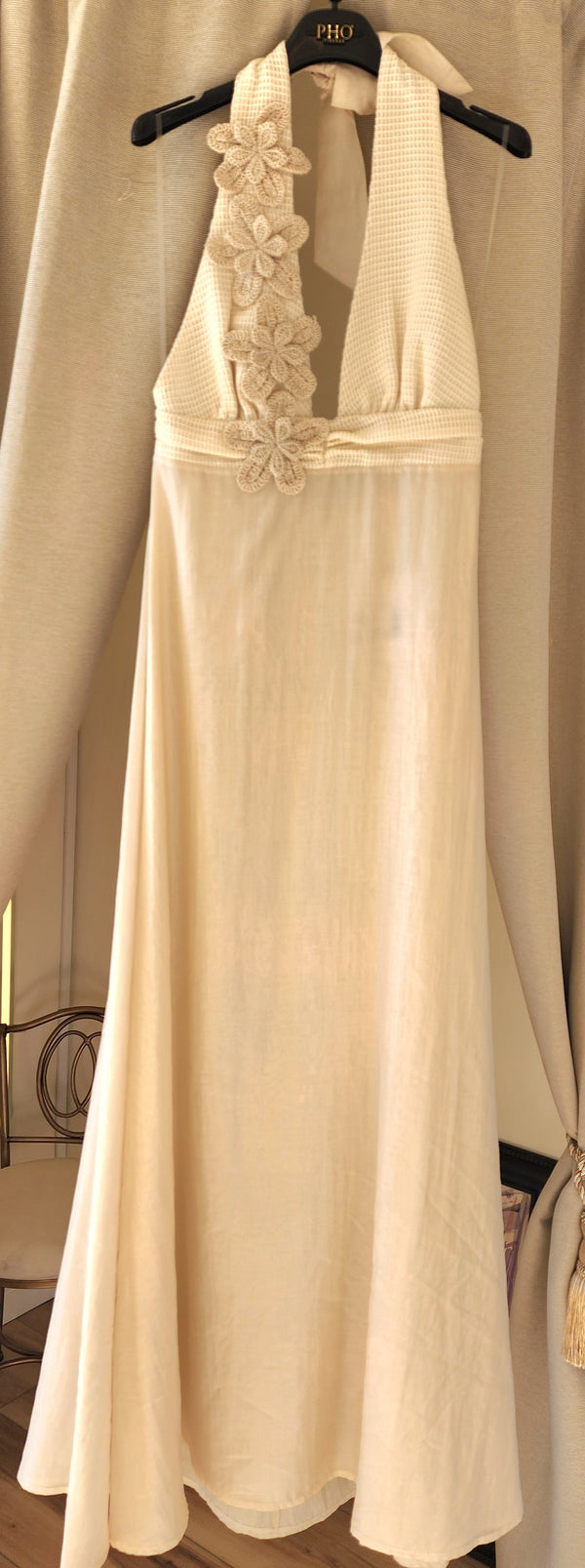 PHO Firenze Long Dress With Flowers