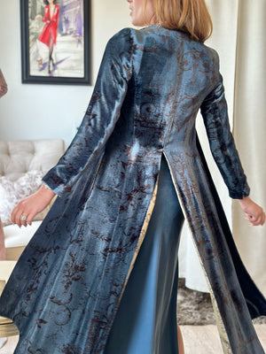 T.ba Ginebra Coat Velvet Printed