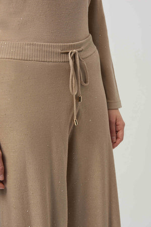 Joseph Ribkoff Sequined Sweater Knit Culotte Pants