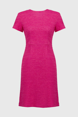 Joseph Ribkoff Bouclé A-Line Dress