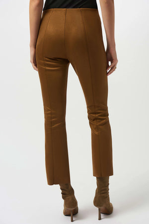 Joseph Ribkoff Scuba Suede Flared Pants