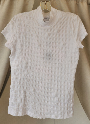 Joseph Ribkoff Textured Knit Fitted Top