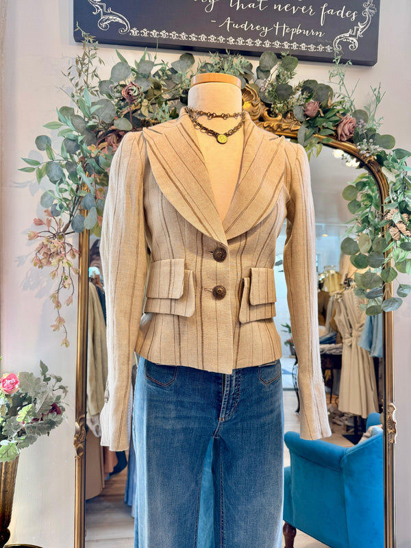 T.ba Jazz Aya Jacket Linen