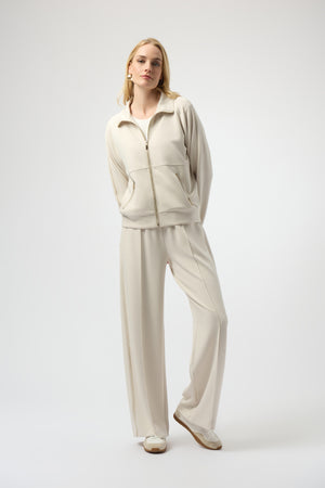 Joseph Ribkoff Scuba Jersey Funnel Neck Jacket