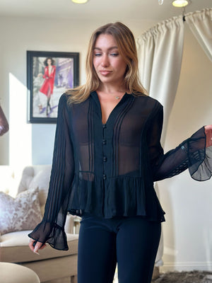 T.ba Lizzie Blouse Chiffon