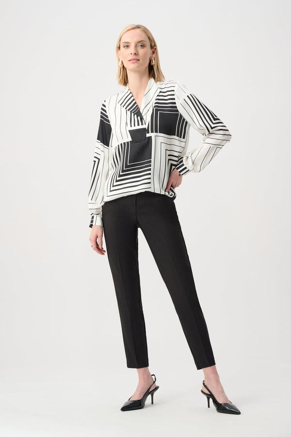 Joseph Ribkoff Slim Fit Rhinestone Pants