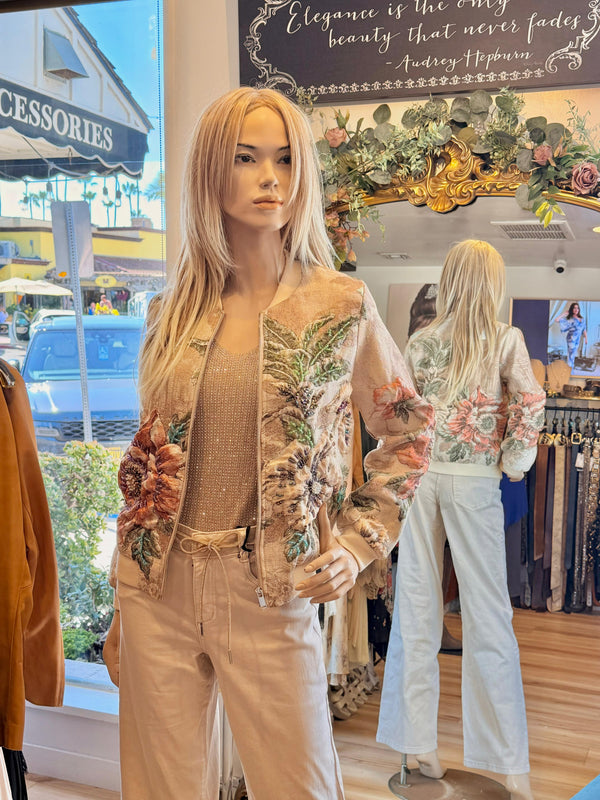 Dream Catcher Zipper Long Sleeve Jacket