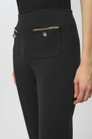 Joseph Ribkoff Scuba Crepe Straight Pull-on Pants