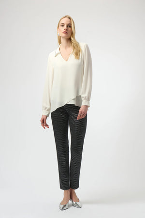 Joseph Ribkoff Georgette Flared Layered Top