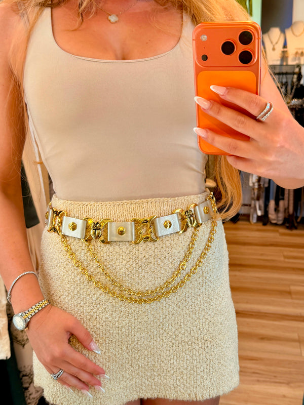 Streets Ahead Gold Connector with Chain
