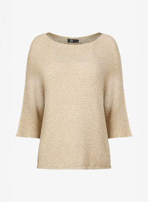 Les Importations Bolide Women's Knit Boat-Neck Sweater