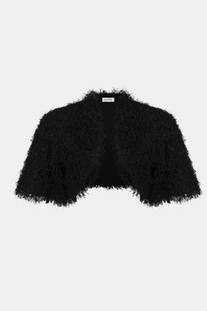 Joseph Ribkoff Novelty Fringe-Straight Cover-Up