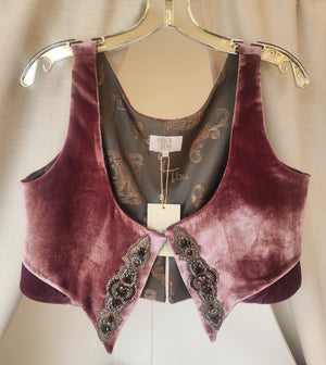 T.ba Bolero Tzar Vest Velvet
