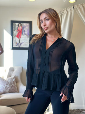 T.ba Lizzie Blouse Chiffon
