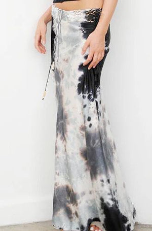 Michelle Jonas Silk Skirt