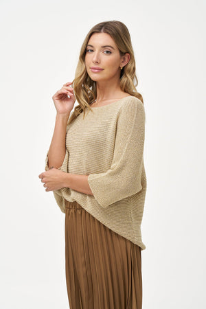 Les Importations Bolide Women's Knit Boat-Neck Sweater