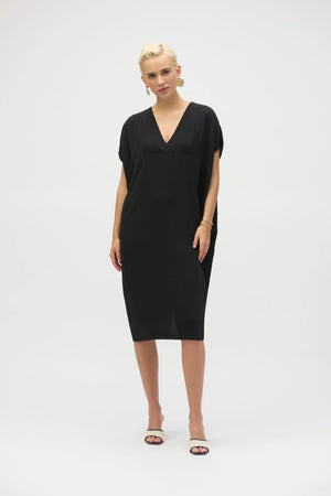 Joseph Ribkoff Gauze Short Sleeve Cocoon Dress