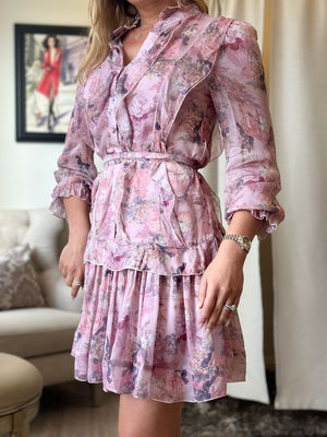 Dream Catcher Old Pink Winter Flow Dress