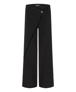 Cambio Anais Wrap Front Black Pants