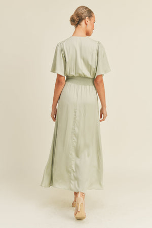 Reset By Jane Short Sleeve Maxi Dress
