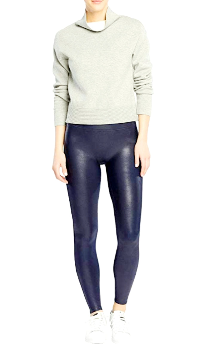 SPANX Faux Leather Leggings in Black SPANX Faux Leather Leggings in Black