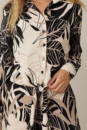 Joseph Ribkoff Long Sleeve Button Down Blouse