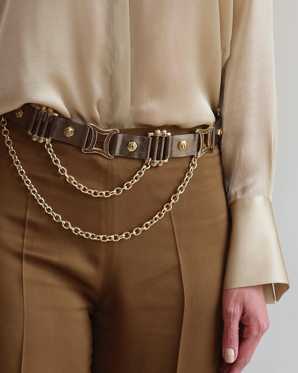 Streets Ahead Gold Connector with Chain