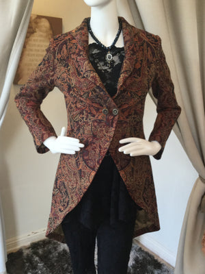 T.ba Levita Monet Velvet Silk Jacket