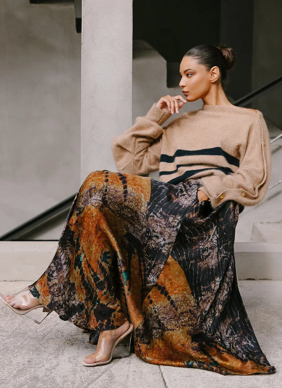 Mes Demoiselles Huas Skirt - PapillonStyles