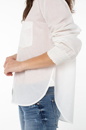 Serra Button Up Long Sleeve Shirt