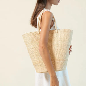 Artesano Crete - Large Toquilla Straw Tote Bag